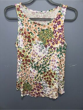 Maurice’s 24/7 Floral Tank Top - M